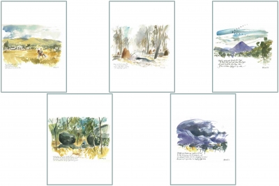 Australian Landscapes Series Greeting Cards