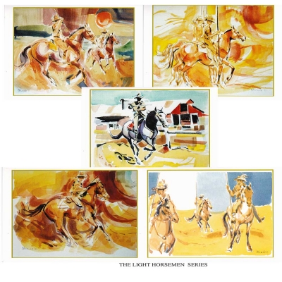 The Light Horsemen Greeting Cards